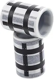 GARIOUANS 2Rolls DIY Traffic Road Sticker Tape of Railway Road Decals for Imaginative Play for Creating Custom Car and Train Tracks Enhances Early Learning and Creativity