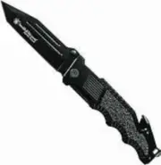 Smith & Wesson Folding Pocket Knife 4" Blade Border Guard SWBG2TS Black - No Box