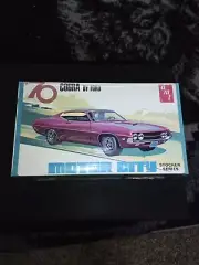 1970 Torino Cobra AMT 1/25th scale plastic model, original kit #X854-100 SEALED