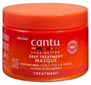Cantu Shea Butter Deep Treatment Masque Made for Curls, Coils & Waves 340g