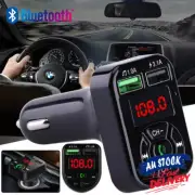 Wireless Radio Car Kit Bluetooth FM Transmitter Dual USB Charger MP3 Player