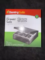 Sentry Safe Small Drawer Safe - Includes 2 Keys and Mounting Hardware - New