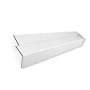 White Square Mailing Tubes 3 x 3 x 12" ECT-32B 25/Case