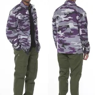 FairPlay Cain 紫/綠 外套 夾克 防風 機能 軍裝 工裝 滿版 迷彩 立領 美牌 多口袋 F/W