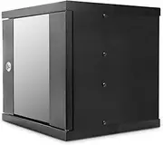Dynamode 4U 320mm Deep Data Cabinet, Wall Mounted, 10" Rackmount (320x300x310 mm), Multi-functional Wall Enclosures Cabinet for SMA Applications, Mount Rack, IT Data Network Equipment with Cable Management & Lock.