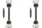 Rear PAIR TrakMotive CV Axle Shaft for 1969-1973 Volkswagen Fastback (36179) (for: Volkswagen)