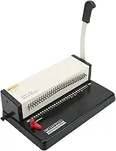 Multifunctional Loose Leaf Hole Punch, Metal Shell, High Lever Arm, Non Slip Feet, Adjustable Punch Margin, Compact Size and Portable Design, 18 Sheets Punch Capacity, A4, A5,