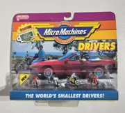 Vintage 1990 Micro Machines "Drivers" Riders Collection #3 Motorcycles ☆New 6400