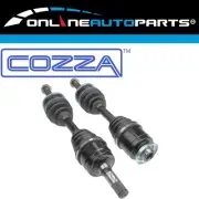Pair Left Right Side CV Joint + Axle Shaft for Ford Courier PE PH PG 4wd 4x4 Ute (for: Ford)