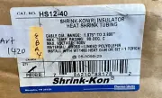 Thomas & Betts Shrink Kon (HS12-40) Insulator Heat Shrink Tubing Box Of 5
