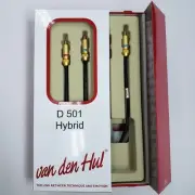 Van Den Hul D–501 HYBRID RCA to RCA Tonearm cable in (1.5M), Holland