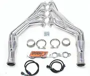 Doug's Long Tube Header 64-67 GM A Body 4.8-6.2L LS Engine Swap 1 7/8" Primary 3" Collector Silver Ceramic Coated D3349