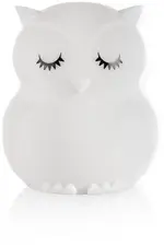 Zopa Silicone LED Lamp Size M Owl Night Light