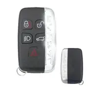 Yinbo - Original Replacement For Land Rover Range Lr2 Lr4 Fit Jaguar F-pace F-type Xe Xf Xj Remote Key Shell Case Fob 5 Buttons Jaguar model 3