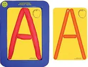 Handwriting Without Tears Pre-Writing Roll-A-Dough Letters and Numbers Set 4 X 6 in Plastic
