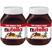 Nutella 1 kg x 2 Chocolate Cocoa Hazelnut Spread