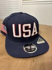 New Era USA World Baseball Olympics Icon Statue of Liberty 9Fifty Snapback Flag