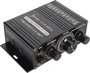 Power Amplifier, 20W X 2 HiFi Stereo Bluetooth 5.0 Digital Audio Amp 2 Channel Amplifier for Karaoke, Home Theater, and Car Radio Systems