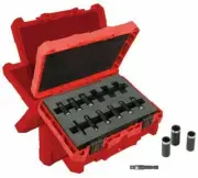 Milwaukee SHOCKWAVE IMPACT SOCKET SET 5.5-15mm 12Pcs 1/4"-Drive *USA Brand