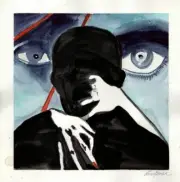 Horror Film Noir : Lucy Bomba™: 2023 : ORIGINAL PAINTING