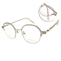 在飛比找momo購物網優惠-【PAUL HUEMAN】角切圓框款 光學眼鏡(透粉 玫瑰金