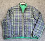 Brooks Brothers Women's Reversible Jacket Gordon Tartan/Green Size XS Full Zip