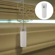 3pcs Blinds Handles Curtain Cord Weights Pull String Pendants Plastic Blind