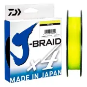 Daiwa J-Braid x4 Yellow Line