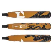 NEW! DEMARINI ZOA BBCOR Composite Baseball Bat Model WTDXZOA Gold/Black