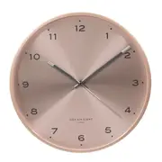 ELSA 40cm Champagne Blush Silent Wall Clock