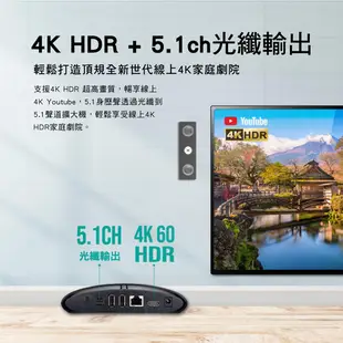 【含稅店】PX大通 OTT-2100 頂級規格智慧電視盒 4K超高畫質 4K電視盒 Android10 機上盒
