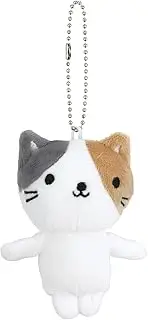 Skater ZNKH1-A Plush Mascot Key Chain Ball Chain Cat