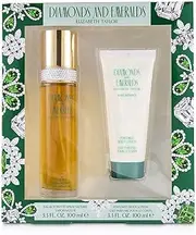 Elizabeth Taylor Diamond & Emerald Coffret: Eau De Toilette Spray 100ml + Perfumed Body Lotion 100ml 2pcs