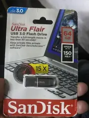 SanDisk Ultra Flair USB 3.0 Flash Drive Sleek, Durable Metal Casing