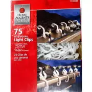 Home Accents Holiday 75 Count Holiday Gutter Clips