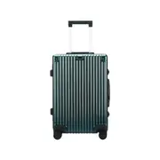 BOPAI Aluminum Luggage Suitcase Lightweight Carry on HardCase 20"- Green