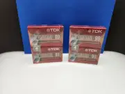 TDK Superior Normal Bias D90 Cassette Tapes Blank Sealed 8 Tapes