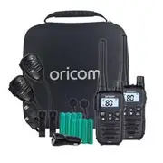 Oricom UHF Handheld Radio 2 Watt Value Twin Pack - UHFTP2400