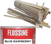 Fairy Floss Sticks & Blue FLOSSINE - 200 Pack - Suit All Cotton Candy Machines