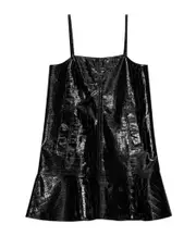 Black Future Coated Mini Dress EU38,EU36,EU42,EU40,EU34,EU44 black