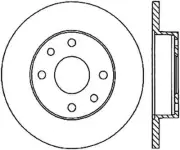 Disc Brake Rotor-C-TEK Standard Centric 121.43011