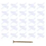 100 Pcs Surge Protector Power Strip Filler Aircraft Expansion Tube Plug