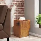 Stool Solid Teak Wood Outdoor Furniture Home Decor Garden Seating 43469