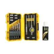 Alpha Alpha SM23DTDTP-B | TUFFBOX Drill, Tap and Die Set M3-M12 Includes 120ml