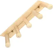 CIYODO Natural Wooden Cat Shelf Wall Mounted Cat Climbing Board Durable Cat Furniture for Indoor Cats for Animals and Birds Easy to Install Cat Steps