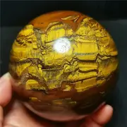 TOP 966G 84mm Natural Tiger eye Crystal Sphere Ball Healing From China R430