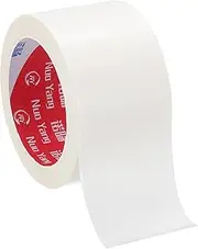 uxcell 2.4"x0.007" Bookbinding Tape, 22 Yard Cloth Bookbinding Repair Tape Book Binding Tape Self Adhesive for Repairing Old Books, White