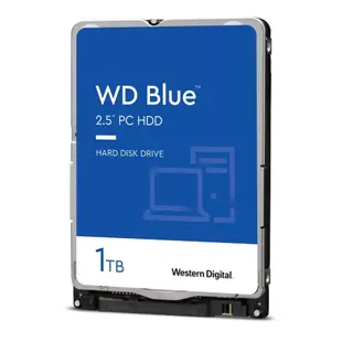 WD威騰 1TB WD10SPZX 藍標/7mm/筆電 桌機 通用/2.5吋/儲存/硬碟HDD/原價屋