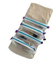 [Generico] Large Capacity Cosmetic Bag, Travel Makeup Organizer, Removable Pouches Bag, Multipurpose Toiletry Bag, Skincare Storage Bag, Portable Makeup Case, Cosmetic Organizer Bag, Waterproof Makeup Bag,