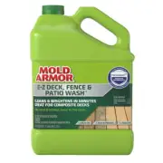 Mold Armor E-Z Deck Wash Liquid 1 Gal f/Wood Surfaces, Composite Deck & Fence